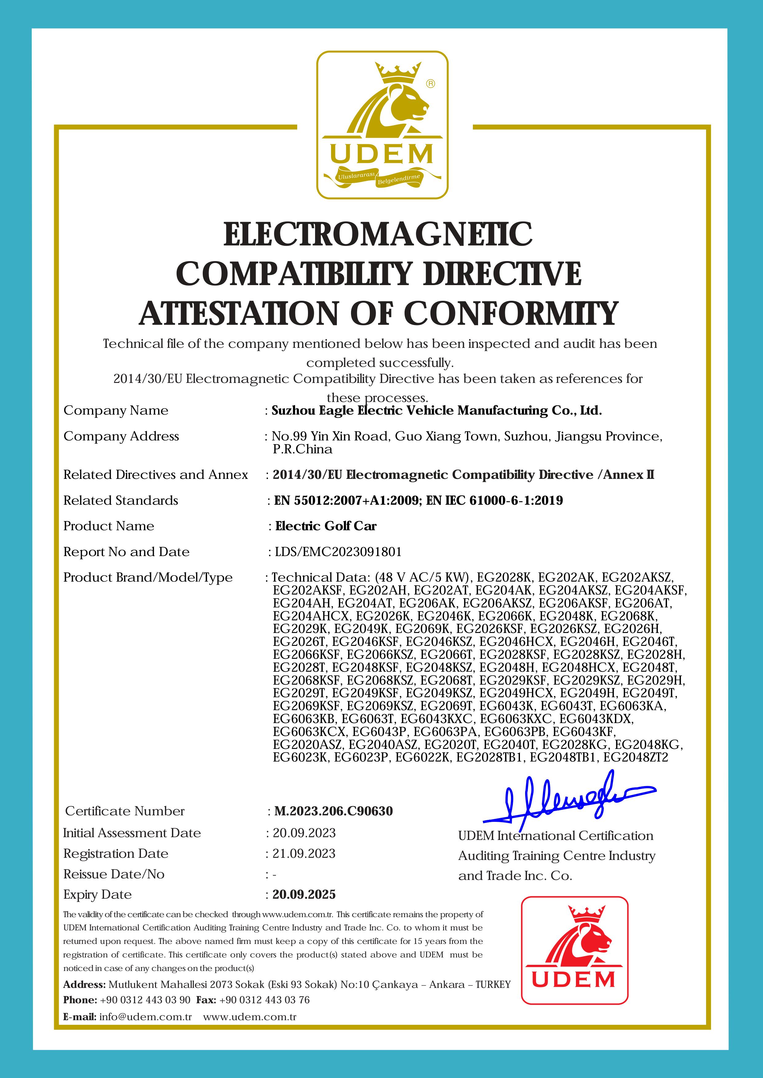 certificate of 48VAC-5KW