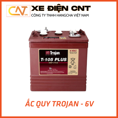 Bình ắc quy Trojan - 6v (dung lương tùy chọn)